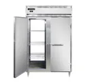 image of Continental Refrigerator D2RFNPT 52" 2-Section Pass-Thru Refrigerator Freezer Combo w/ 4 Solid Doors