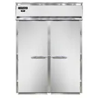 image of Continental Refrigerator D2RINSS 68" 2-Section Roll-In Refrigerator w/ 2 Solid Doors, All Stainless Steel