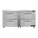 image of Continental Refrigerator D60N-U-D 60" 4 Drawers Undercounter Refrigerator, 17 cu. ft.