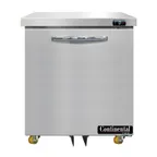 image of Continental Refrigerator DF27N-U 27" 1-Section Undercounter Freezer w/ 1 Door, 7.4 cu. ft.