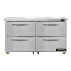 image of Continental Refrigerator DF48N-U-D 48" 2-Section Undercounter Freezer w/ 4 Drawers, 13.5 cu. ft.