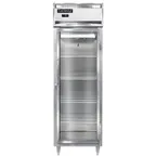 image of Continental Refrigerator D1FNSAGD 26" 1-Section Reach-In Freezer, Glass Door, Top Mounted, 21 cu. ft., Stainless Steel