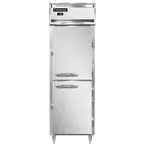 image of Continental Refrigerator D1FSNHD 26" One Section Reach-In Freezer w/ 2 Half Solid Doors, 16 cu. ft.