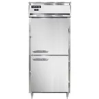 image of Continental Refrigerator D1FXNSSHD 36" One Section Reach-In Freezer w/ 2 Half Solid Doors, All Stainless Steel, 32 cu. ft.