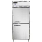 image of Continental Refrigerator D1FXSNSAHD 36" 1-Section Reach-In Freezer, 2 Half Solid Doors, Stainless Steel, 30 cu. ft., Top Mounted