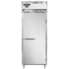 image of Continental Refrigerator D1RESN 28" 1-Section Reach-In Refrigerator w/ Solid Door, Stainless Steel Front Aluminum Exterior, 18 cu. ft.