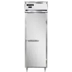 image of Continental Refrigerator DL1W-PT 1-Section Heated Holding Cabinet, 21 cu. ft, Stainless Steel Front, Solid Door, Pass-Thru