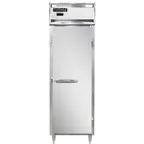 image of Continental Refrigerator DL1W-SA 1-Section Heated Holding Cabinet, 21 cu ft, 3 Shelves, Stainless Steel Exterior, Aluminum Interior, Solid Door