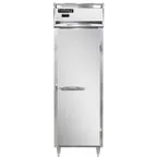 image of Continental Refrigerator DL1W-SS-PT 1-Section Heated Holding Cabinet, 21 cu ft, Stainless Steel, Solid Door, Pass-Thru