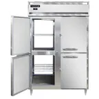 image of Continental Refrigerator D2FNPTHD 52" 2-Section Pass-Thru Freezer, 8 Half Solid Doors, Top Mounted, 50 cu. ft.