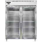 image of Continental Refrigerator D2FENGD 57" Two Section Reach-In Freezer w/ 2 Glass Doors, 52 cu. ft.
