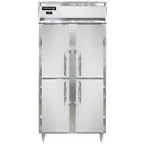 image of Continental Refrigerator D2FSENSAHD 36" 2-Section Reach-In Freezer, 4 Half Solid Doors, Stainless Steel, 32 cu. ft.
