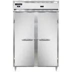 image of Continental Refrigerator D2RFNSS 52" 2-Section Reach-In Refrigerator Freezer Combo w/ 2 Solid Doors