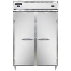image of Continental Refrigerator D2RFSNSS 52" 2-Section Reach-In Refrigerator Freezer Combo w/ 2 Solid Doors