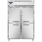 image of Continental Refrigerator D2RSNHD 52" 2-Section Reach-In Refrigerator w/ 4 Solid Half Doors, 32 cu. ft.