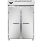 image of Continental Refrigerator D2RSN 52" 2-Section Reach-In Refrigerator w/ 2 Solid Doors, Stainless Steel Front Aluminum Exterior, 32 cu. ft.