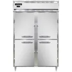 image of Continental Refrigerator DL2W-SA-HD 2-Section Heated Holding Cabinet, 50 cu.ft., Stainless Steel Exterior, Aluminum Interior, Solid Doors