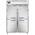 image of Continental Refrigerator DL2W-SS-PT-HD 2-Section "Half Height" 2-Door Solid Stainless Steel Heated Holding Cabinet