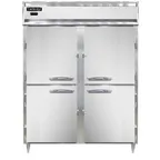 image of Continental Refrigerator DL2WE-PT-HD "Full Height" 2-Section 2-Door Solid Door Heated Holding Cabinet