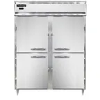 image of Continental Refrigerator DL2WE-SA-HD 2-Section Heated Holding Cabinet, 52 cu. ft., Stainless Steel, Solid Door