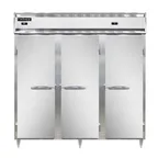 image of Continental Refrigerator D3RRFN 78" 3-Section Reach-In Refrigerator Freezer Combo w/ 3 Solid Doors