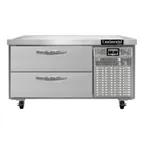 image of Continental Refrigerator D48GFN 48" 2 Drawers Freezer Griddle Stand w/ Marine Edge
