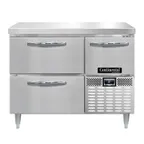 image of Continental Refrigerator DRA43NSS-D 43" Worktop Refrigerator w/ 2 Drawers & 1 Half Door