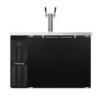 image of Continental Refrigerator KC50SN 50" Draft Beer Cooler w/ 2 Kegs, 13.0 cu. ft., 1 Dual-Tap Tower
