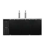 image of Continental Refrigerator KC79SN 79" Draft Beer Cooler w/ 3 Kegs, 22.0 cu. ft., 2 Single-Tap Towers