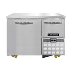 image of Continental Refrigerator RA43N-U 43" Undercounter Refrigerator w/ 1 full & 1 Half Doors