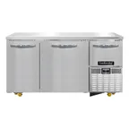 image of Continental Refrigerator RA60N-U 60" Undercounter Refrigerator w/ 2 full & 1 Half Doors