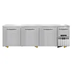 image of Continental Refrigerator RA93N-U 93"  Undercounter Refrigerator w/ 3 full & 1 Half Doors