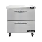 image of Continental Refrigerator SW32N-D 32" 1-Section WorkTop Refrigerator w/ 2 Drawers, 9 cu. ft.