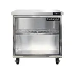 image of Continental Refrigerator SW32NGD 32" 1-Section WorkTop Refrigerator w/ 1 Glass Door, 9 cu. ft.