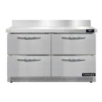 image of Continental Refrigerator SW48NBS-FB-D 48" 2-Section WorkTop Refrigerator w/ 4 Drawers, 13.4 cu. ft.