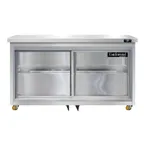 image of Continental Refrigerator SW48NSGD-U 48" Undercounter Refrigerator w/ 2 Sliding Glass Doors