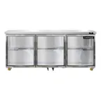 image of Continental Refrigerator SW72NGD-U 72" Undercounter Refrigerator w/ 3 Glass Doors, 20.6 cu. ft.