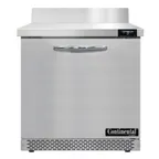 image of Continental Refrigerator SWF32NBS-FB 32" 1-Section Worktop Freezer w/ 1 Door, 9 cu. ft.