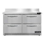 image of Continental Refrigerator SWF48NBS-FB-D 48" 2-Section Worktop Freezer w/ 4 Drawers, 13.4 cu. ft.