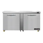 image of Continental Refrigerator SWF60N-U 60" 2-Section Undercounter Freezer w/ 2 Doors, 17 cu. ft.