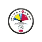 image of Cooper-Atkins 212-159-8 Freezer Thermometer, 12" Dial, -10° to 80°F, ±2°F Accuracy, HACCP - 10/Case