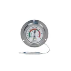 image of Cooper-Atkins 6812-01-3 2" Panel Thermometer, 48" Capillary, -40°F to 180°F, ±2°F – 36/Case