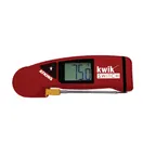 image of Cooper-Atkins 94100-01 Red, 3-3/4" Type K Probe, -40°F to 500°F, ±1°F, LCD, Waterproof