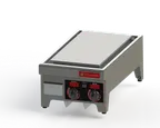image of CookTek 682101 16" Countertop Induction Plancha, Single Zone, Chrome Plate, 7 kW, 208/240v