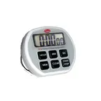 image of Cooper-Atkins TC6-0-8 Digital 24-Hour Stopwatch, 2-3/4" x 2-3/8" x 3/4", Magnetic Mount, AAA - 36/Case