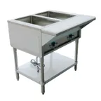 image of Copper Beech Range CBEST-2-S 30" Electric Hot Food Well Table, (2) Sealed Wells