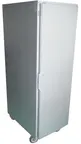 image of Cozoc HPC7008-CSF7 Mobile Aluminum Enclosed Transportation Cabinet w/ 37 Shelves