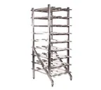 image of Winholt CR-162 Aluminum Full Size Stationary Can Storage Rack with 162 #10 or 216 #5 Cans Capacity
