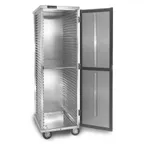image of Cres Cor 1001822D 22 Pan End Load Mobile Enclosed Non-Insulated Bun / Sheet Pan Rack - Aluminum 