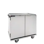 image of Cres Cor 101172A Mobile Enclosed In-Suite Service Cart w/ 3 Shelves